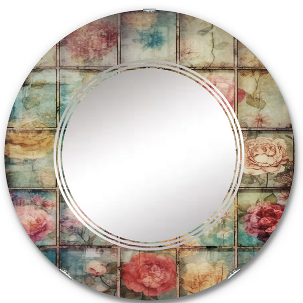 Bless international Arquell Round Wall Mirror Wayfair
